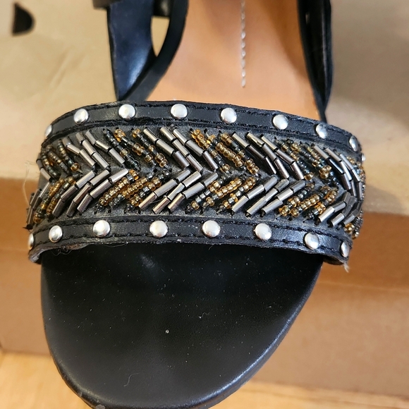Dolce Vita Studded Wedge Sandals - Picture 2 of 4